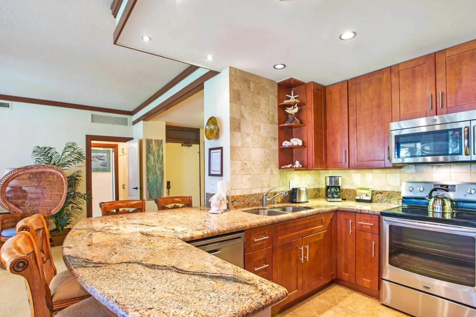 Kbm Resorts Free Car Kapalua Golf Villa Golf Course View 2-Bedroom Condo Kgv-14T6 0*,